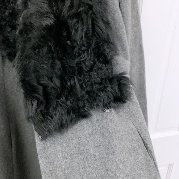 Nonoo Cosima Shearling Collar Jacket - Picture 6 of 14